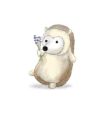 Warmies® 绒毛米色刺猬 - 图片 6