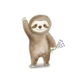 Warmies® 棕色树懒 - 图片 7