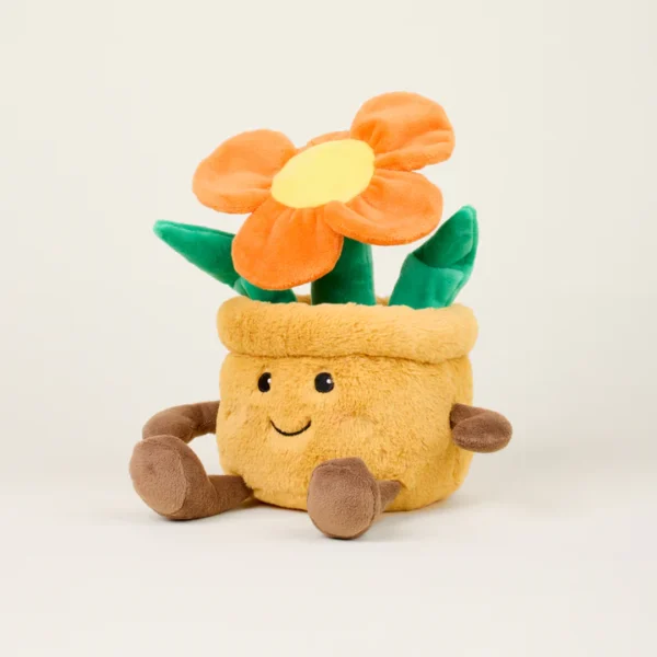 Warmies® 橙色花盆