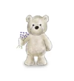 Warmies® 奶油卷毛熊 - 图片 7