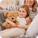 Warmies® 棕色卷毛熊 - 图片 9